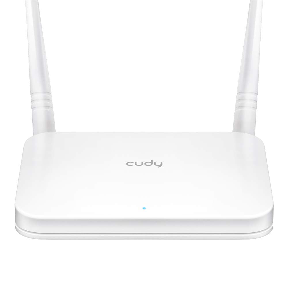Безжичен рутер Cudy WR300 N300 802.11b/g/n,300Mbps/ 2.4GHz, 4 x 10/100Mbp, 2 x 5dBi fixed антени
