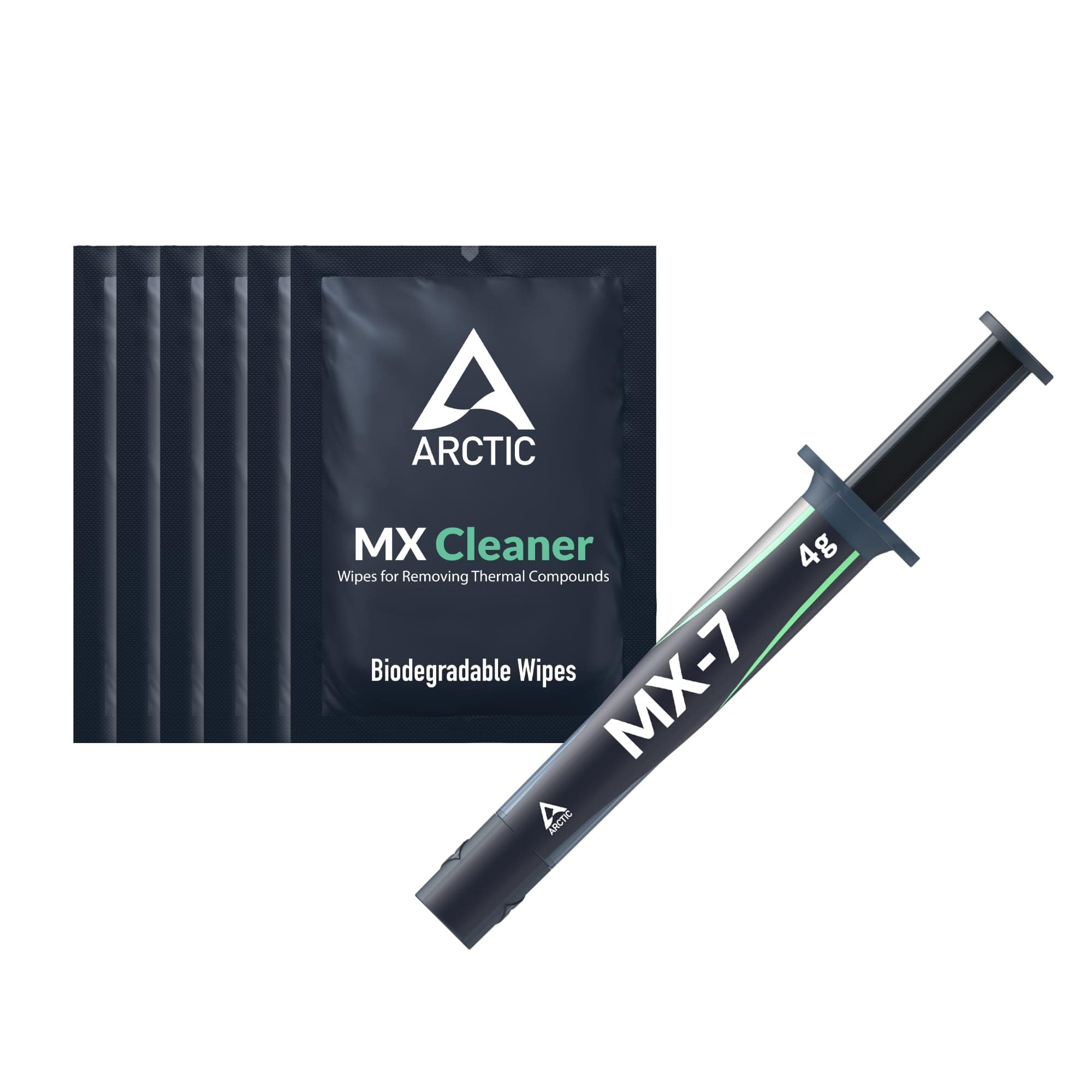 Термо паста ARCTIC MX-7 + МХ Cleaner, 4g, Сив