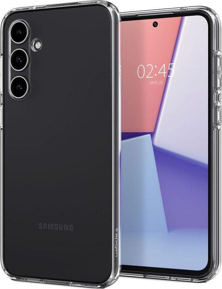 Тънък силиконов (TPU) калъф за Samsung Galaxy S23 FE (прозрачен) - Spigen Liquid Crystal Case