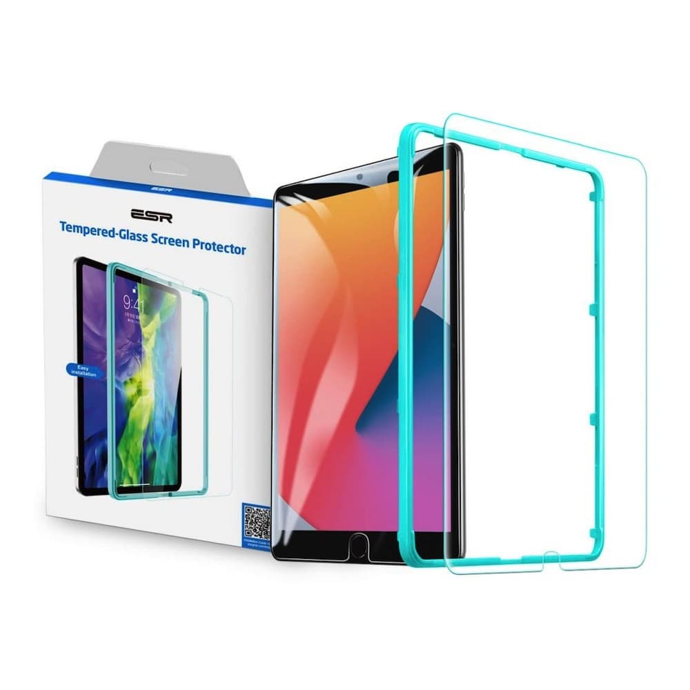 Калено стъклено защитно покритие за дисплея на iPad Pro 11 (2024) - ESR Tempered Glass Screen Protector (прозрачен)