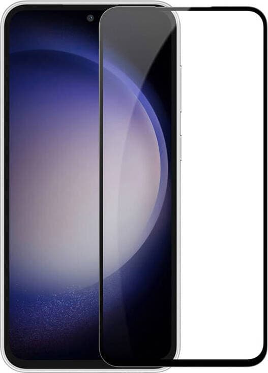 Калено стъклено защитно покритие за дисплея на Samsung Galaxy S23 FE (черен-прозрачен) - Nillkin 2.5D CP+ PRO Full Coverage Tempered Glass
