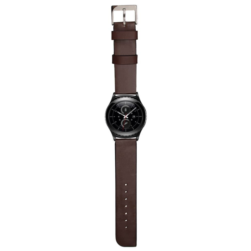 Кожена (естествена кожа) каишка за Samsung Gear S2 Classic - CaseMate Signature Leather Strap (кафява)