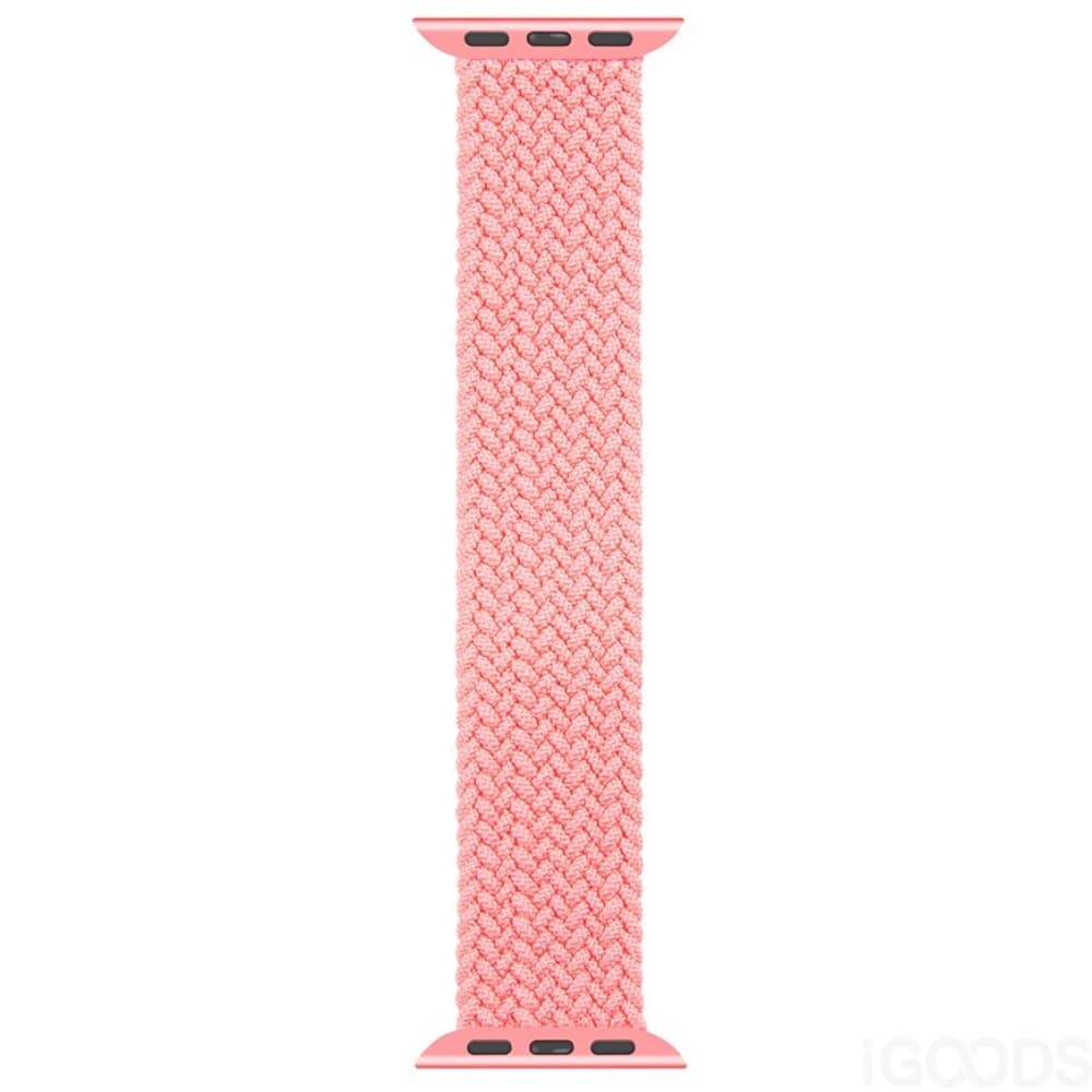 Текстилна каишка за Apple Watch 42мм, 44мм, 45мм, 46мм, Ultra, Ultra 2 49мм - Tactical 777 Braided String Band Size M (розов)
