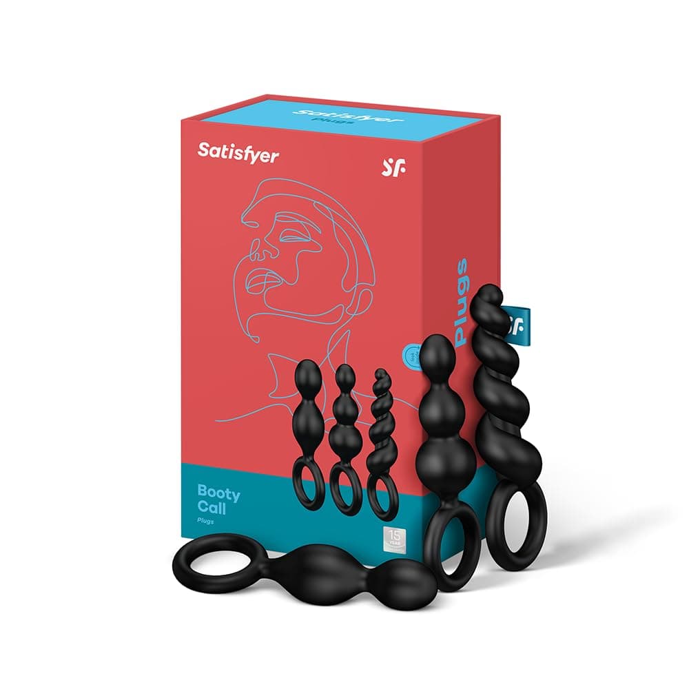Анални разширители Satisfyer, черни