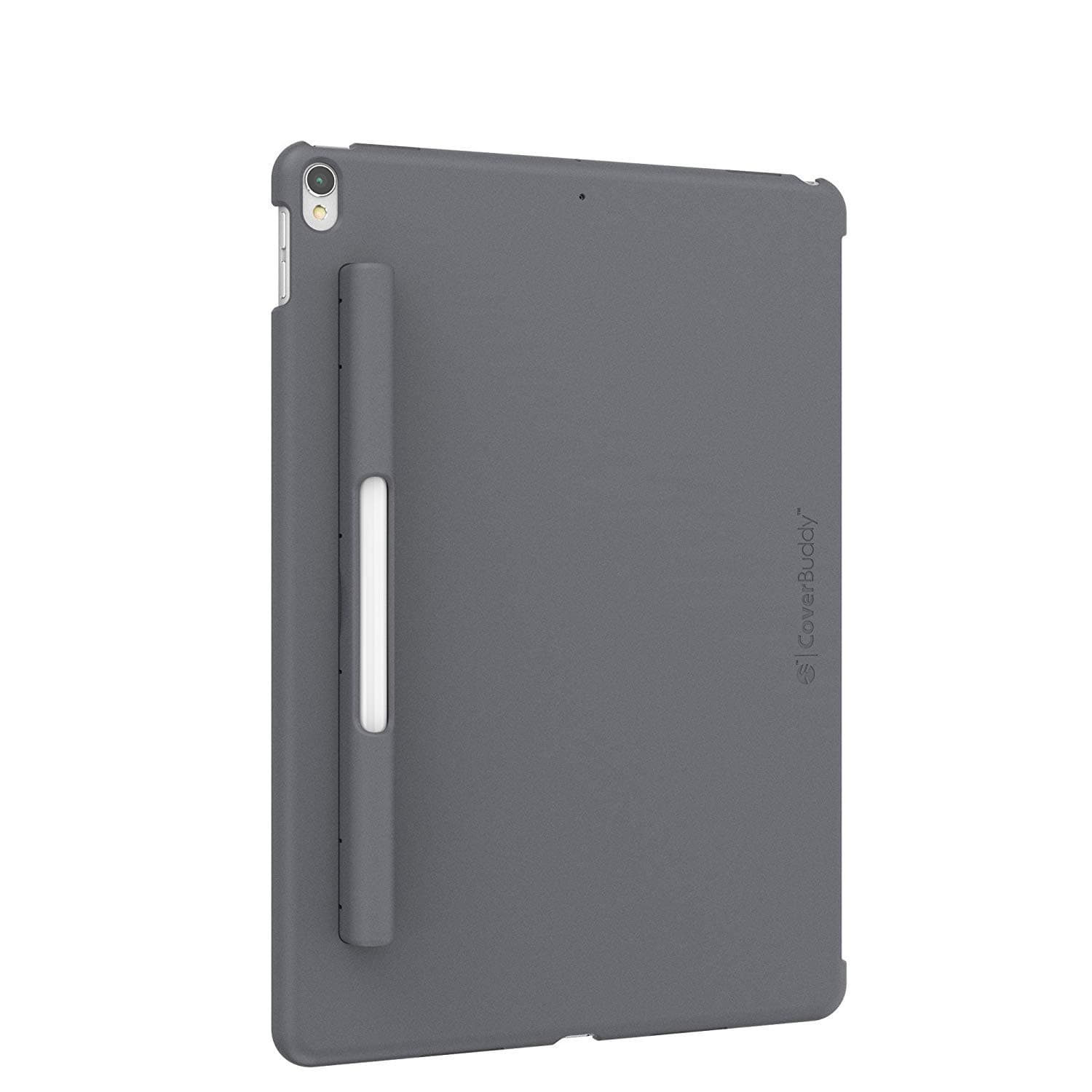 Поликарбонатов кейс за iPad 9 (2021), iPad 8 (2020), iPad 7 (2019) (съвместим с Apple Smart cover) - тъмносив - SwitchEasy CoverBuddy