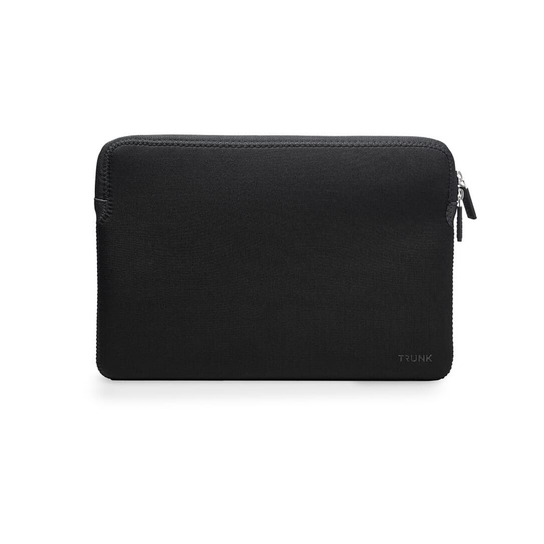 Удароустойчив неопренов калъф за Macbook Pro 13 и Macbook Air 13 (от модел 2017 и по-нов) - Trunk Laptop Sleeve (2022) (черен)