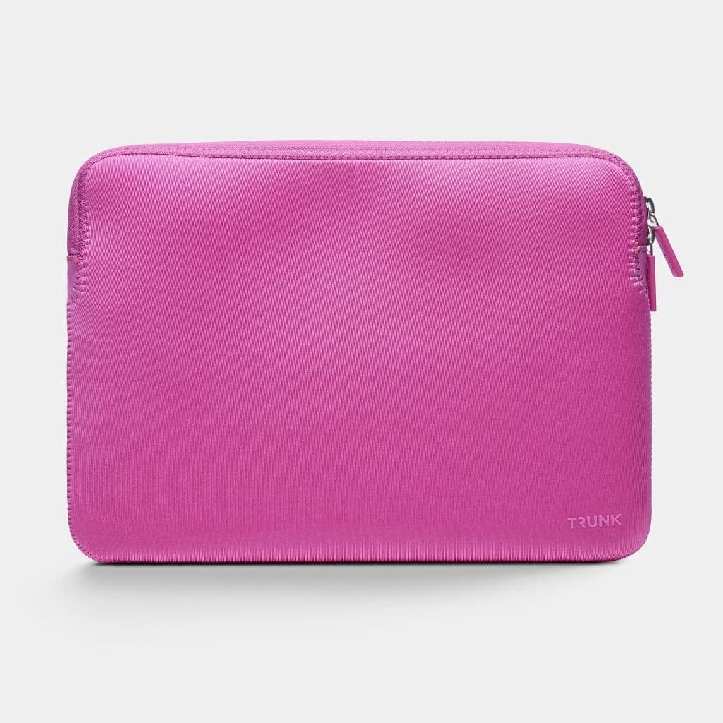 Удароустойчив неопренов калъф за Macbook Pro 13 и Macbook Air 13 (от модел 2017 и по-нов) - Trunk Laptop Sleeve (2022) (розов)