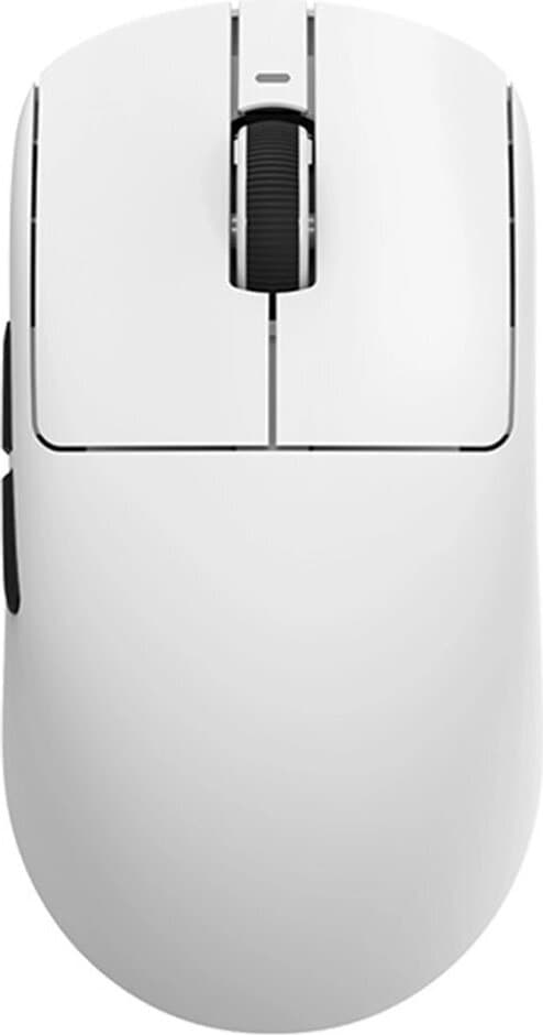 Мишка VXE R1 Pro Max, оптична 26 000dpi, USB, бяла, PixArt PAW3395 сензор, 1000Hz Polling rate