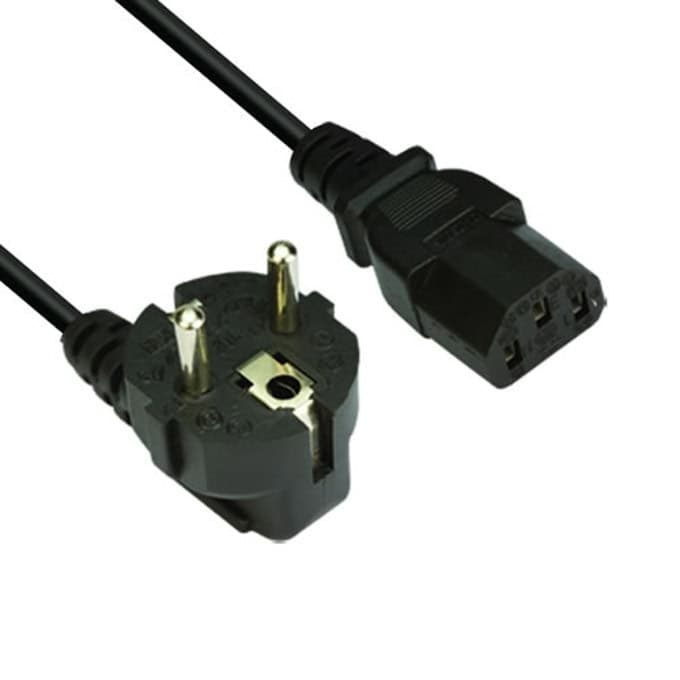 Захранващ кабел за компютър VCom, 220V, 10м