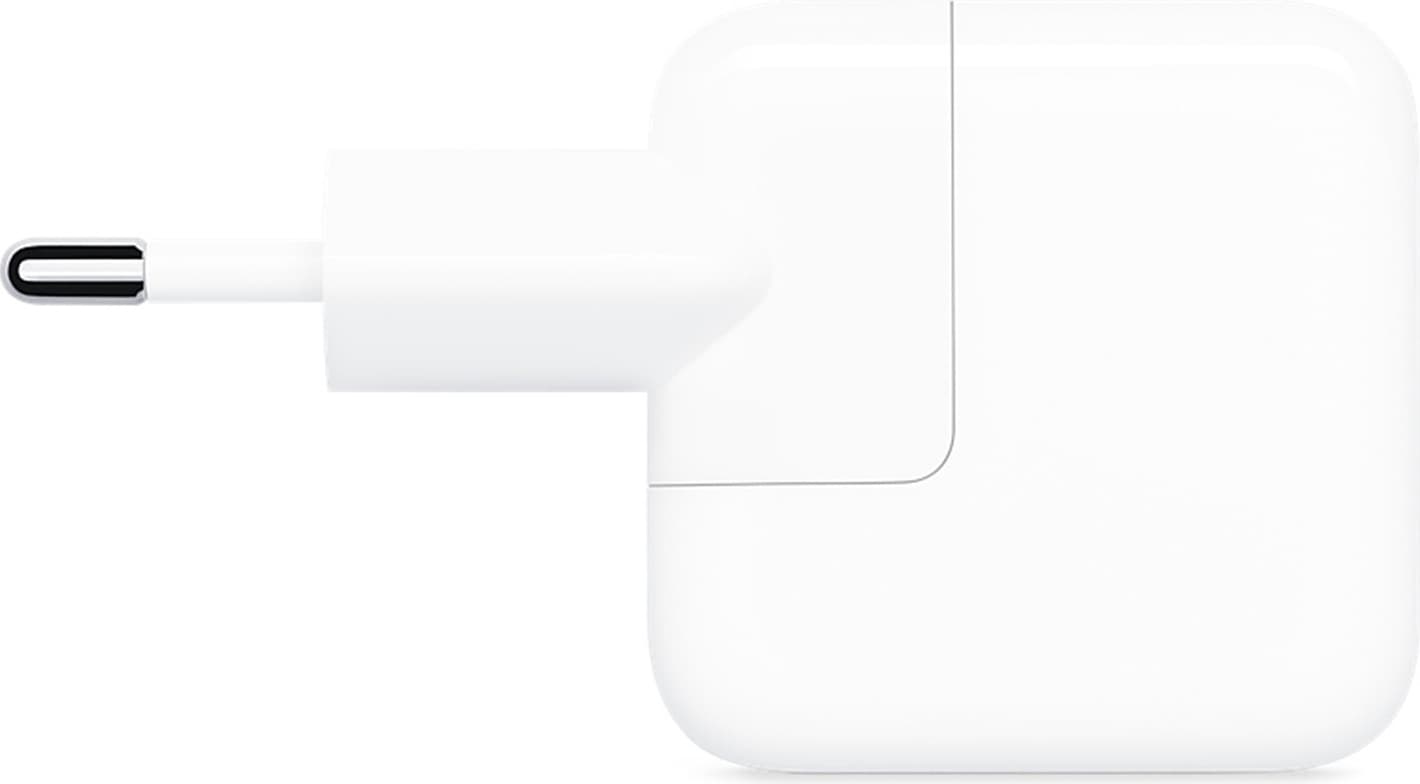 Оригинално захранване за iPad, iPhone, iPod (EU стандарт) - Apple 12W USB Power Adapter (ритейл опаковка)