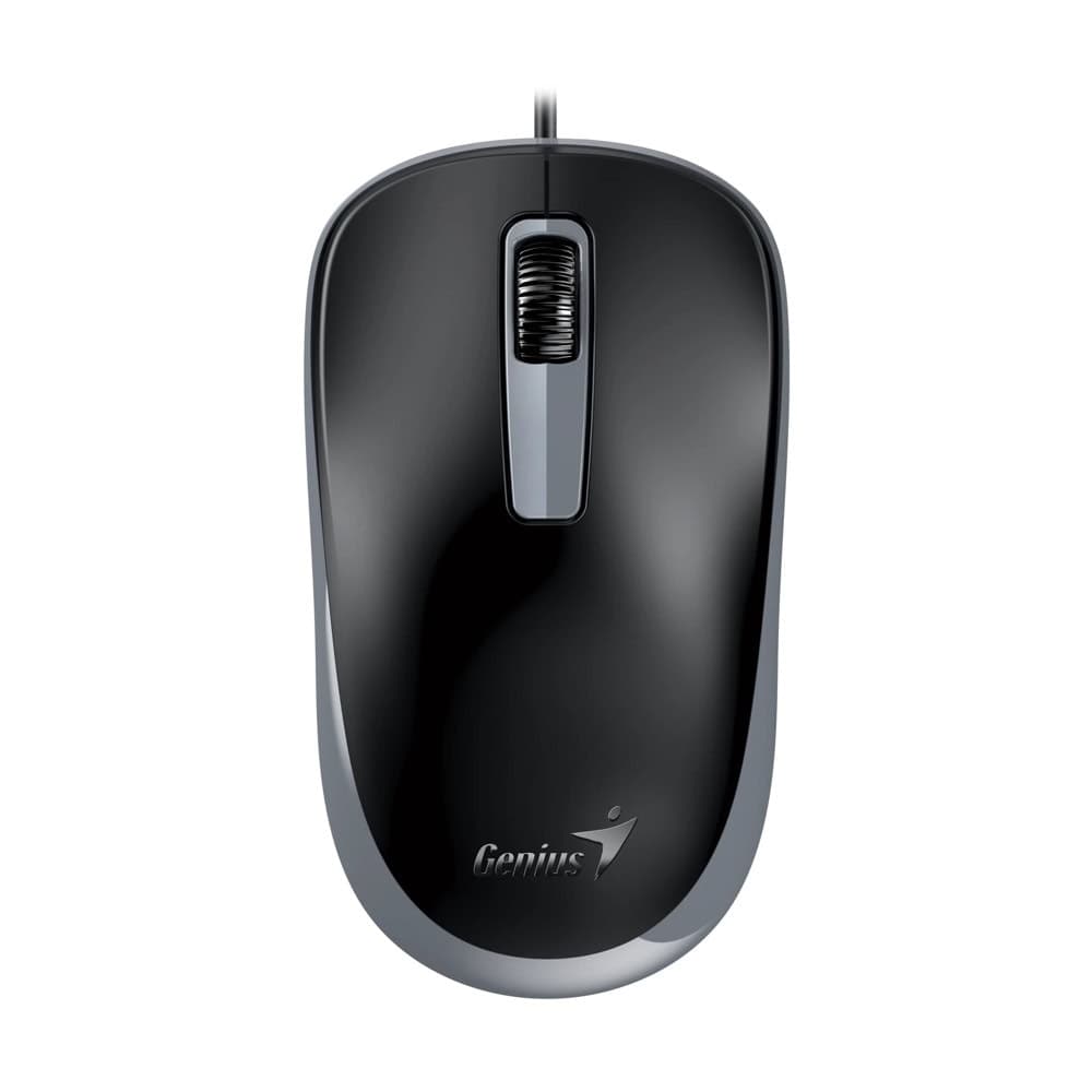 Мишка Genius DX-125S, оптична 1200 dpi, сива, USB