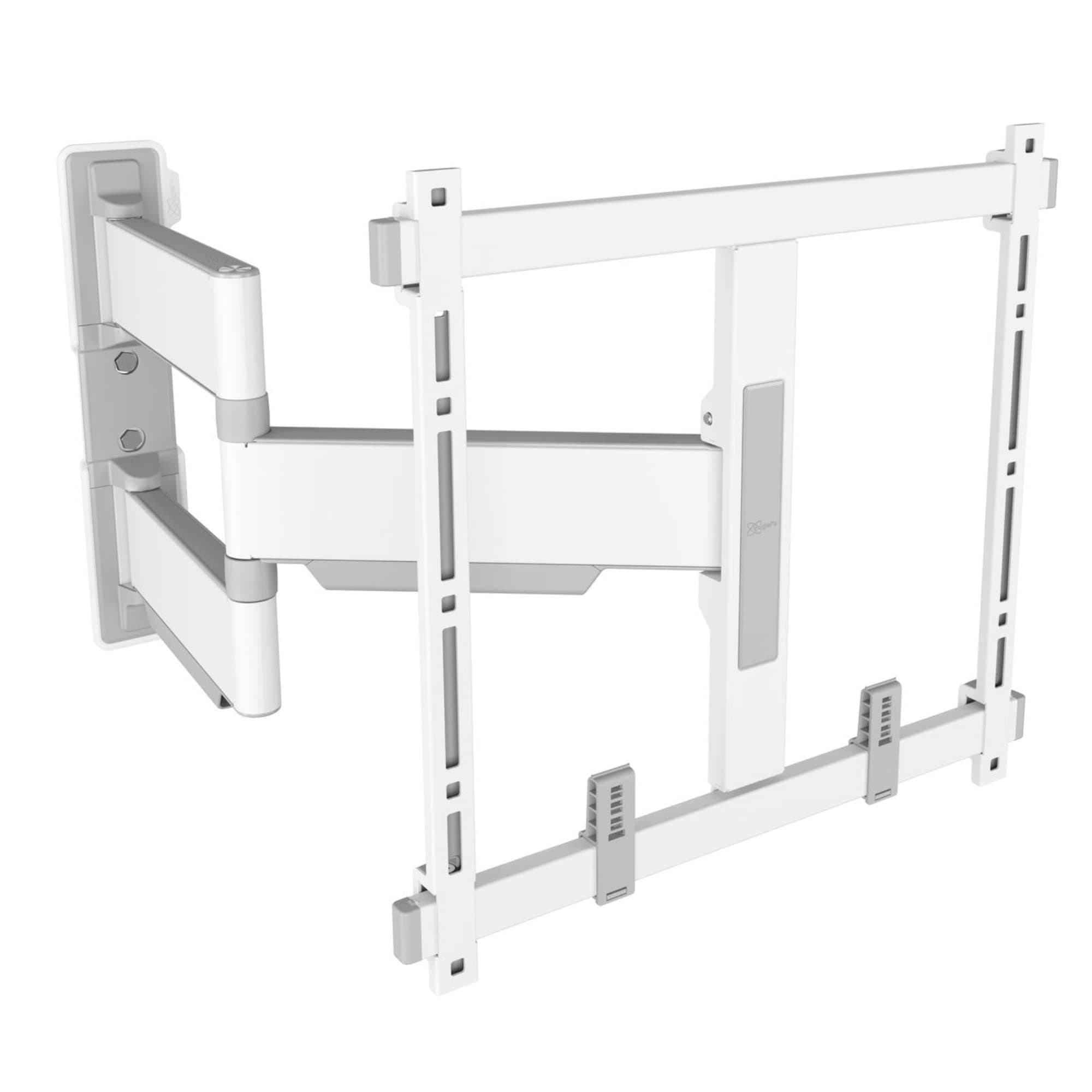 Стойка за монитор Vogel's TVM 5445, за стена, за екрани от 32"до 65", VESA до 400x400, въртене до 180 °, до 35кг, бяла