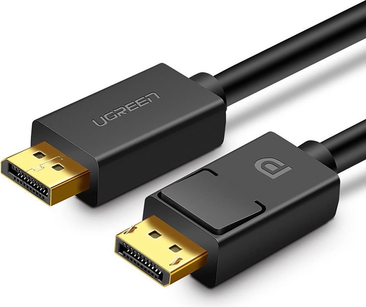 Кабел DisplayPort към HDMI с поддръжка на 4K (500 см) - Ugreen DisplayPort to HDMI 4K Cable (черен)