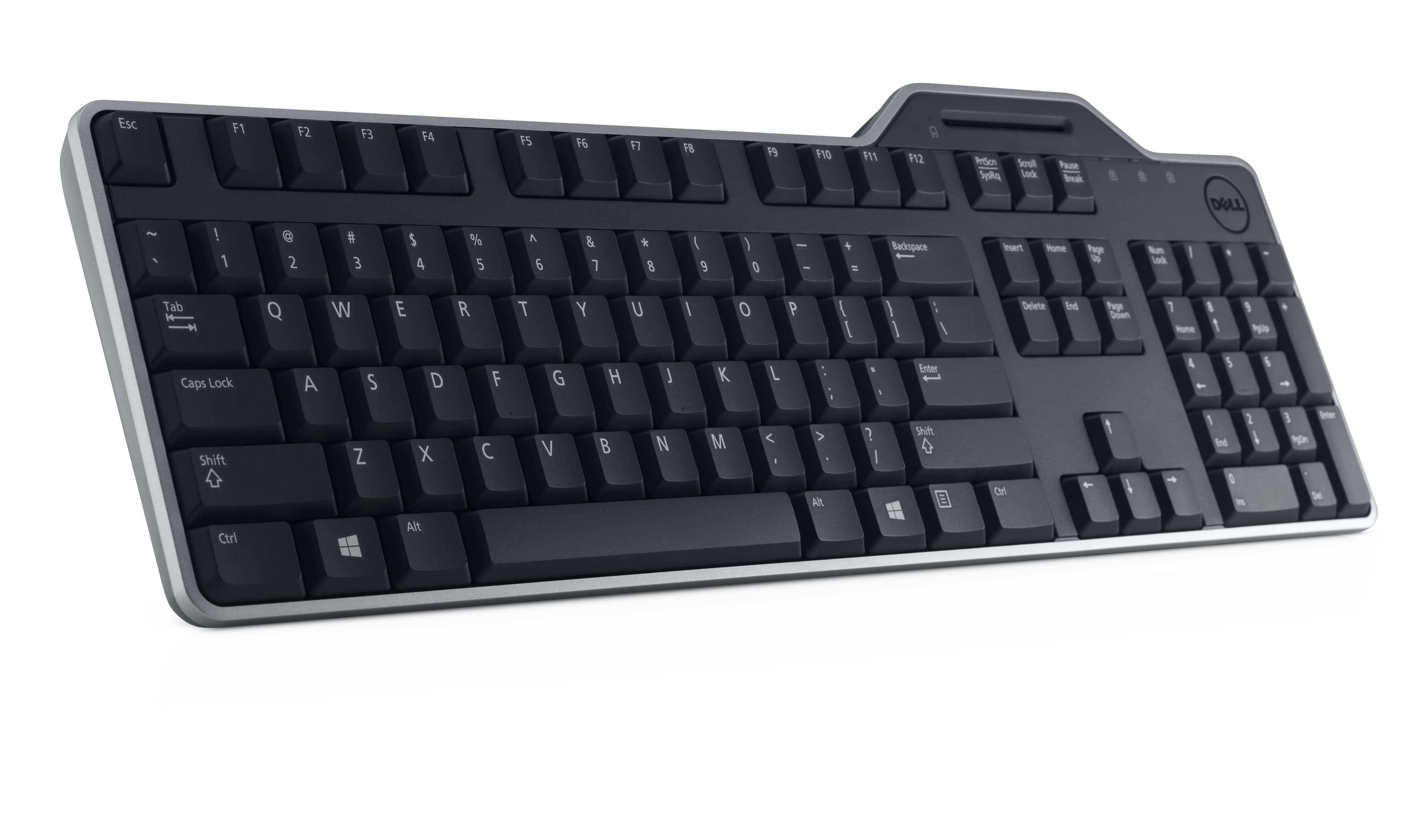 Клавиатура Dell KB813, smartcard reader, черна, USB