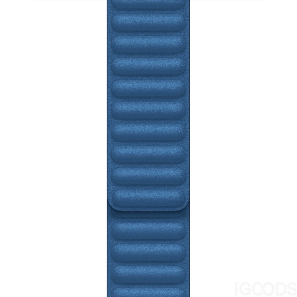 Кожена каишка от естествена кожа за Apple Watch 38мм, 40мм, 41мм - Tactical 728 Leather Loop Band (тъмносин)
