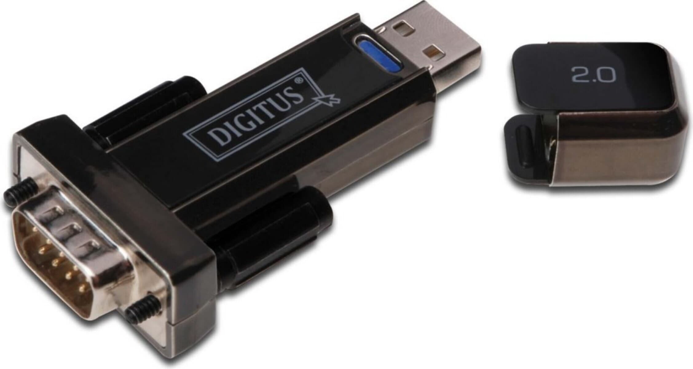 Преходник Digitus DA-70156, USB2.0 към RS232