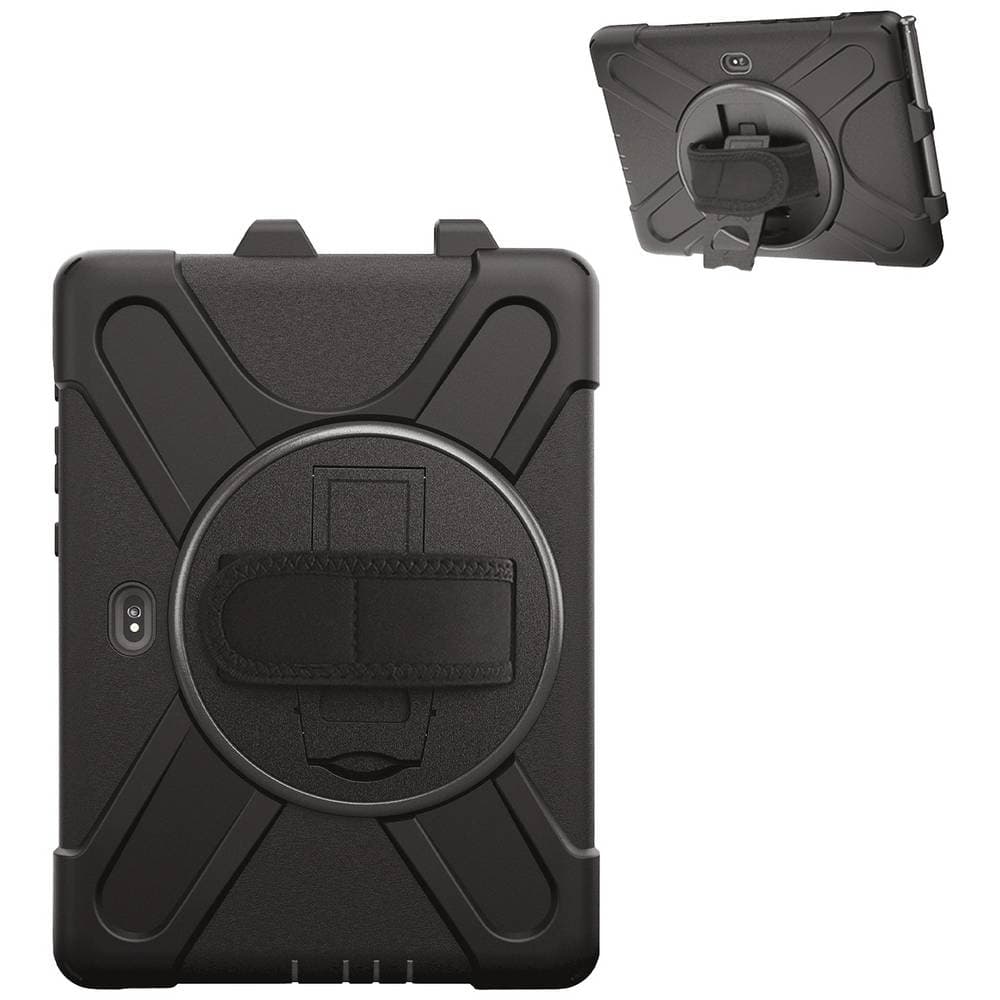 Удароустойчив калъф за Samsung Galaxy Tab Active4 Pro - 4smarts Rugged Tablet Case Grip (черен)