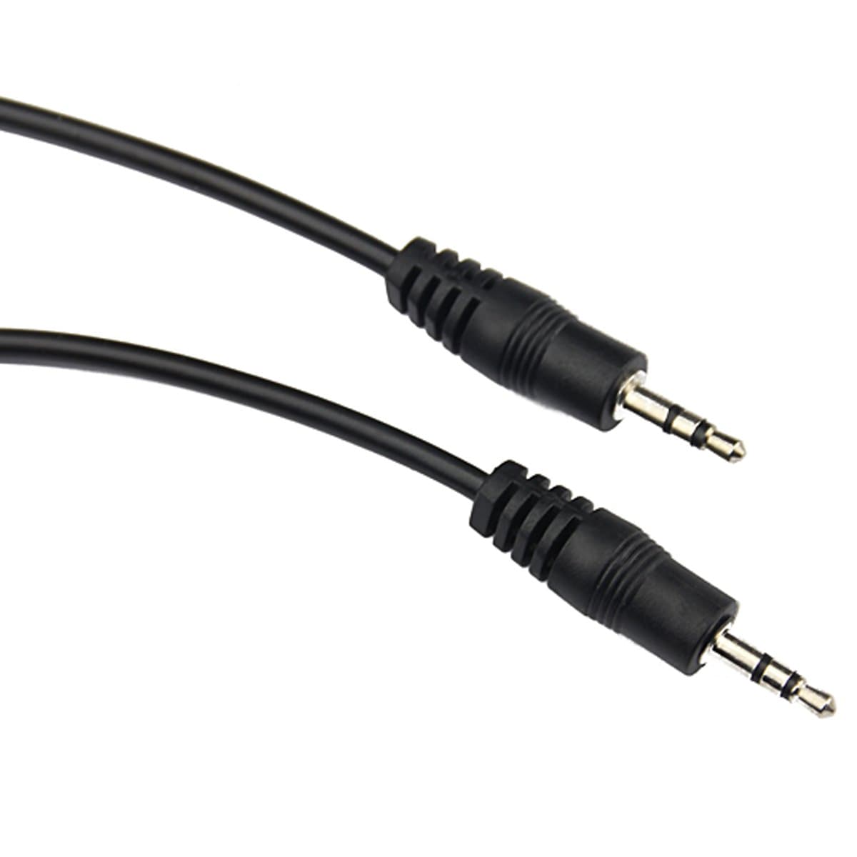 Кабел VCom CV201, 3.5mm Jack(м) към 3.5mm Jack(м), 5m, черен