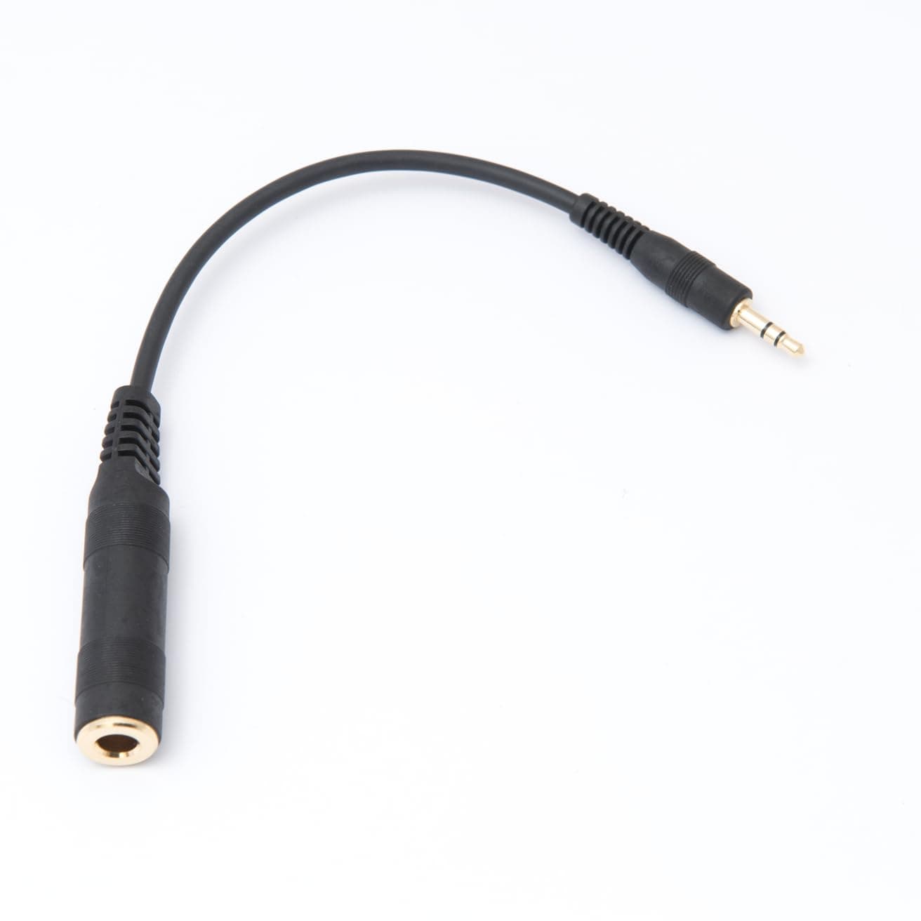 Преходник Sennheiser, от Jack(ж) 6.3mm към Jack(м) 3.5mm, черен