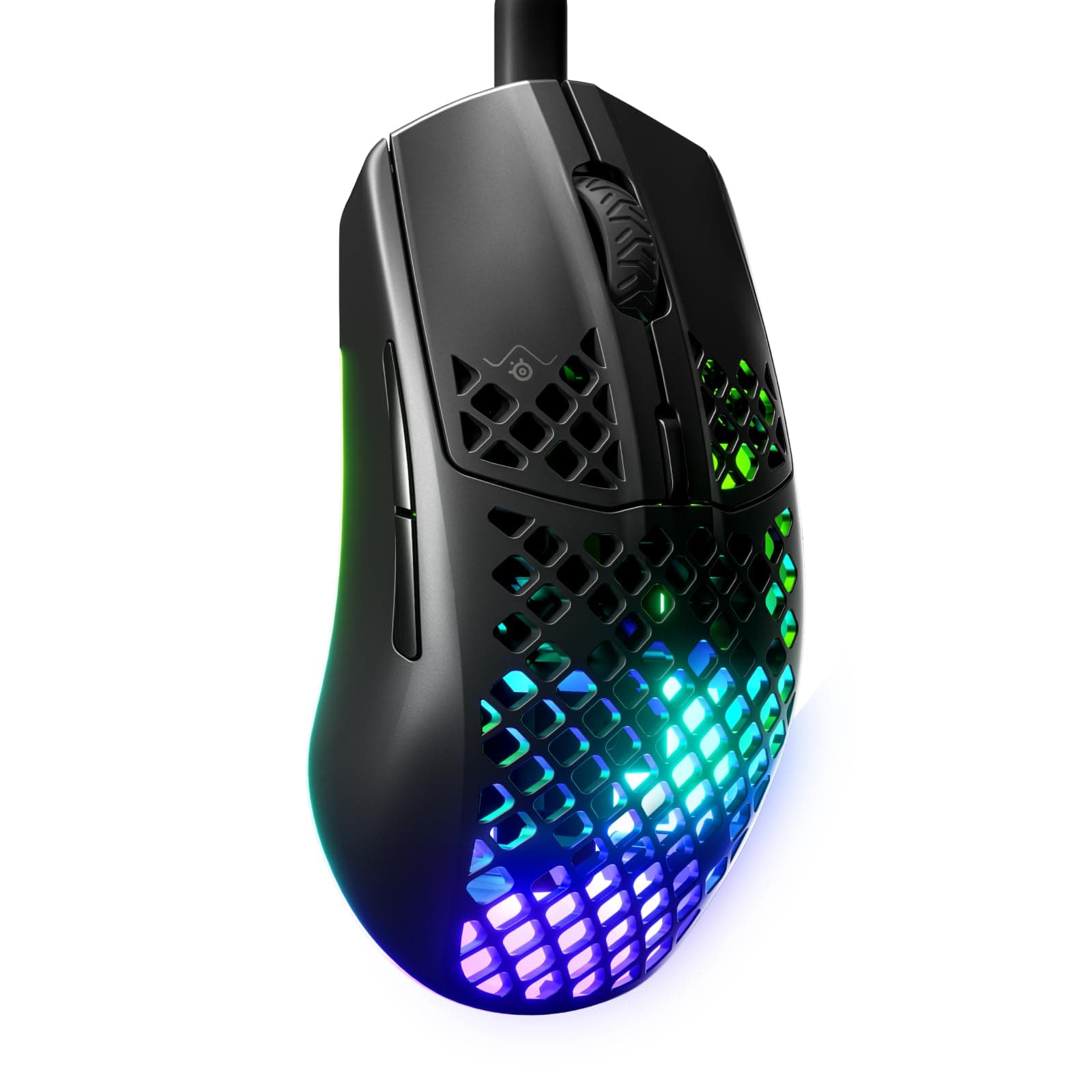 Мишка SteelSeries Aerox 3 (2022) Onyx, оптична (8,500 dpi), USB, AquaBarrier™ Protection, черн