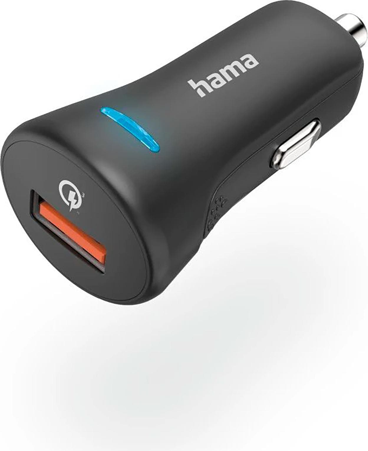 Зарядно устройство Hama 201633, от атвомобилна запалка към 1x USB-A(ж), 12V/1.5A, 19.5W, черно