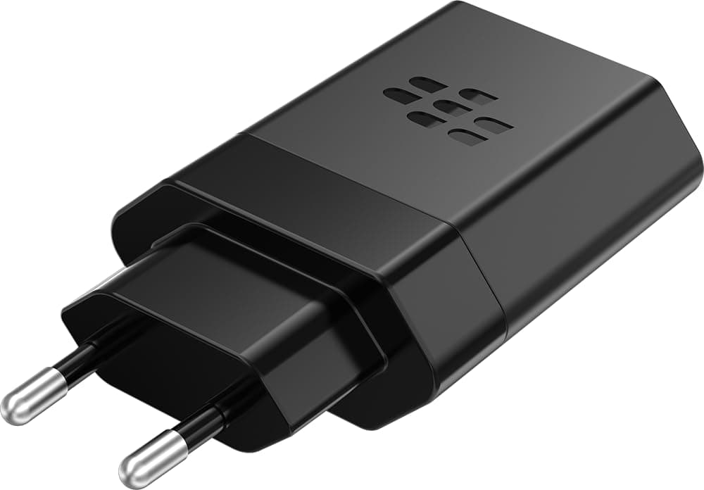 Зарядно устройство Blackberry Qualcomm RC-1500, от контакт към 1x USB-A(ж), 27W, черен