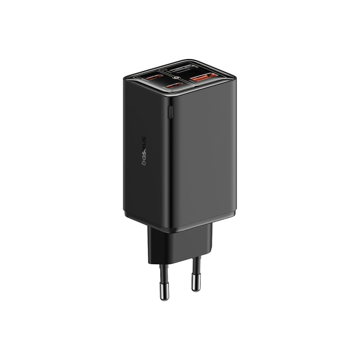 Зарядно устройство Baseus GAN6 Pro (P10162701113-00), от контакт към 2x USB-A(ж)/ 2x USB-C(ж), 20V/3.25A, 65W, черно