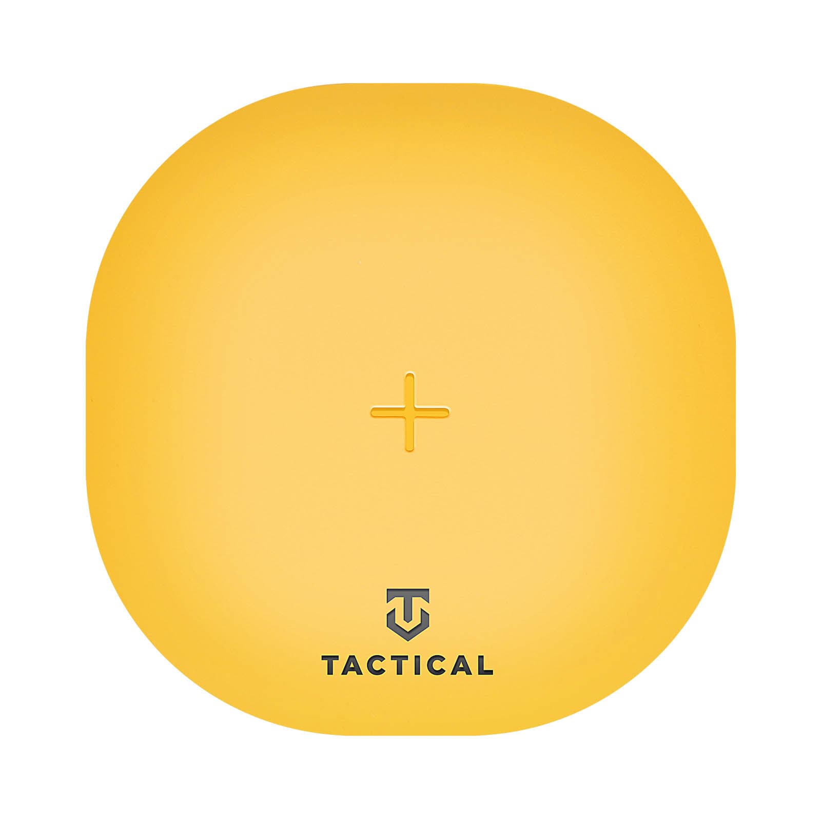 Безжично зарядно Tactical 57983117441, от USB-C(ж) към безжично зареждане, 9V/2A, жълто