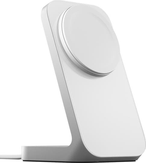 Безжично зарядно Nomad NM01324485, от USB-C(м) към безжично зареждане, 12V/1.67A, бяло