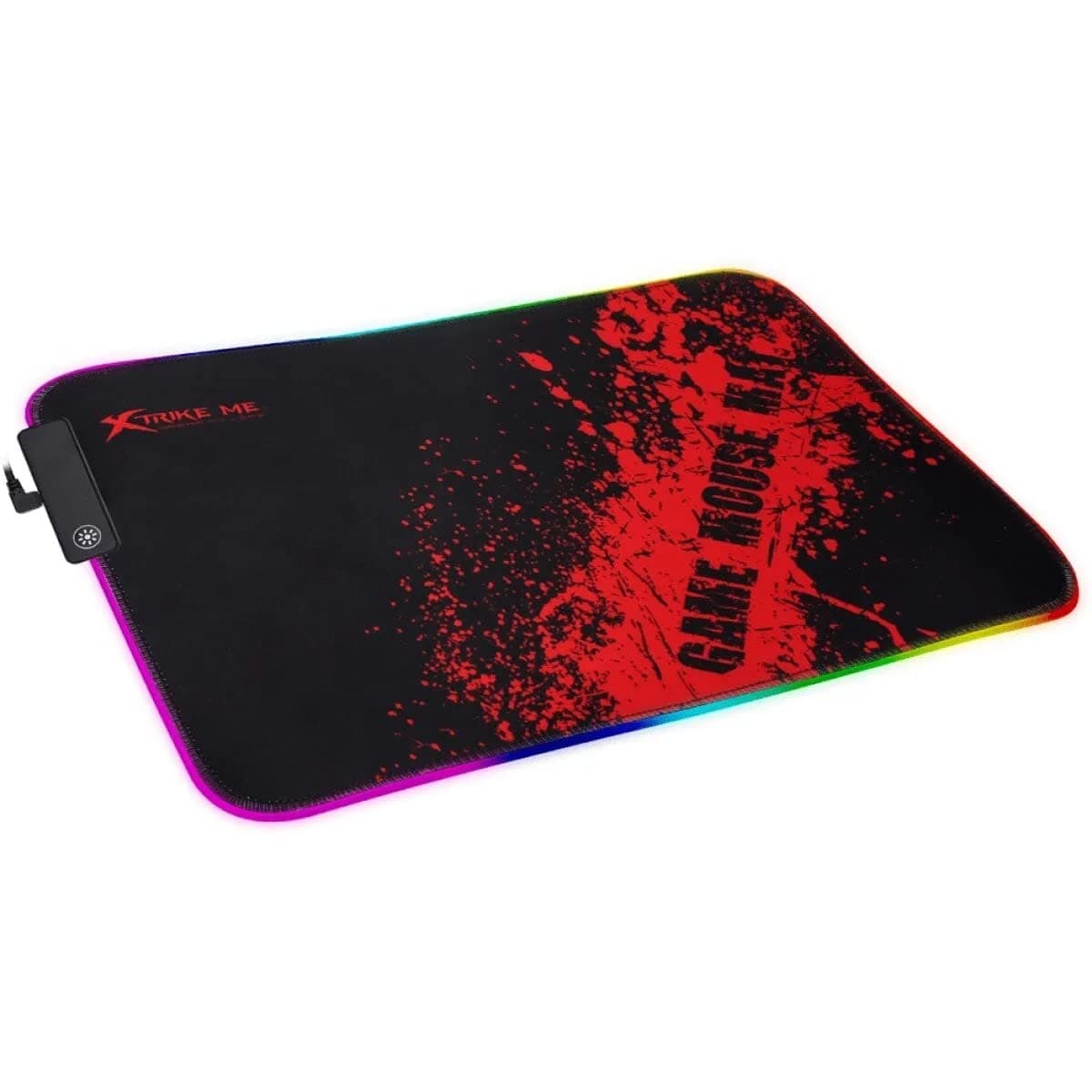 Подложка за мишка Xtrike ME MP-602, гейминг, RGB, 350 x 250 x 3 mm