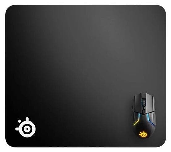 Подложка за мишка SteelSeries QcK Performance XL Balance, гейминг, черна, 490 x 420 mm