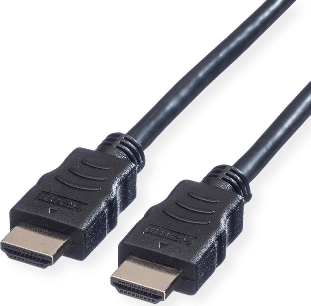 Кабел Roline, HDMI(м) към HDMI(м), 2m, черен