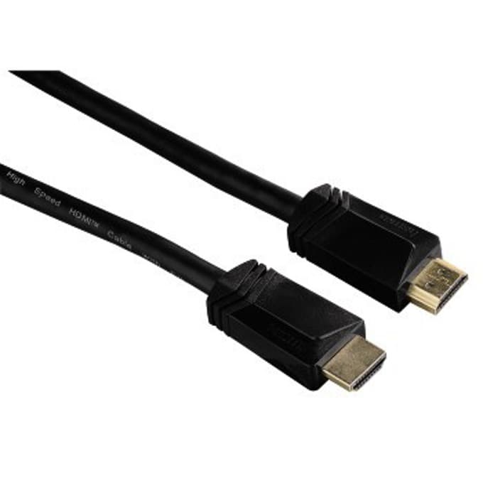 Кабел HAMA, HDMI(м) към HDMI(м), 10м, черен, позлатени конектори