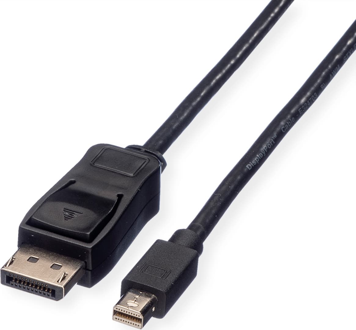 Кабел Roline, DisplayPort(м) към Mini DisplayPort(м), 1.0м