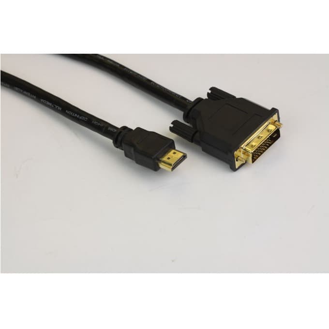 Кабел VCom, от DVI(м) към HDMI(м), 1.5m