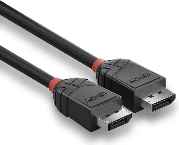 Кабел Lindy 36493, от DisplayPort(м) към DisplayPort(м), 3m, черен