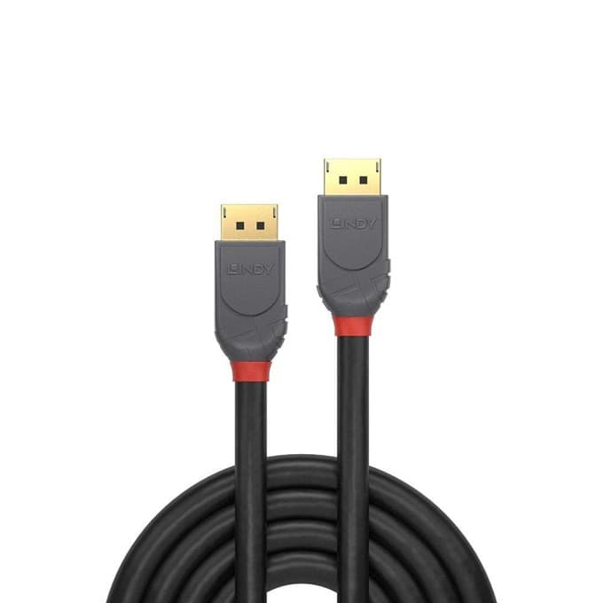 Кабел Lindy 36482, от DisplayPort(м) към DisplayPort(м), 2m, черен