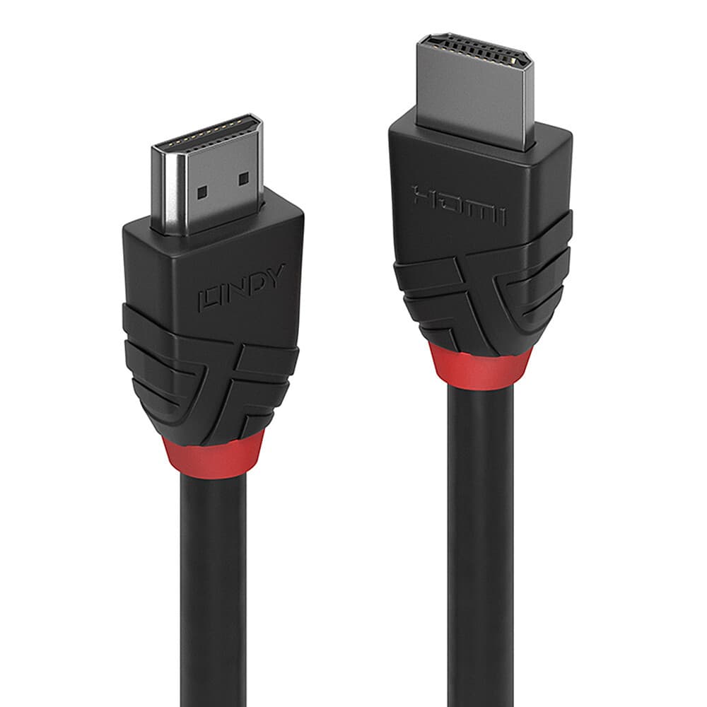 Кабел Lindy 36471, от HDMI(м) към HDMI(м), 1m, черен