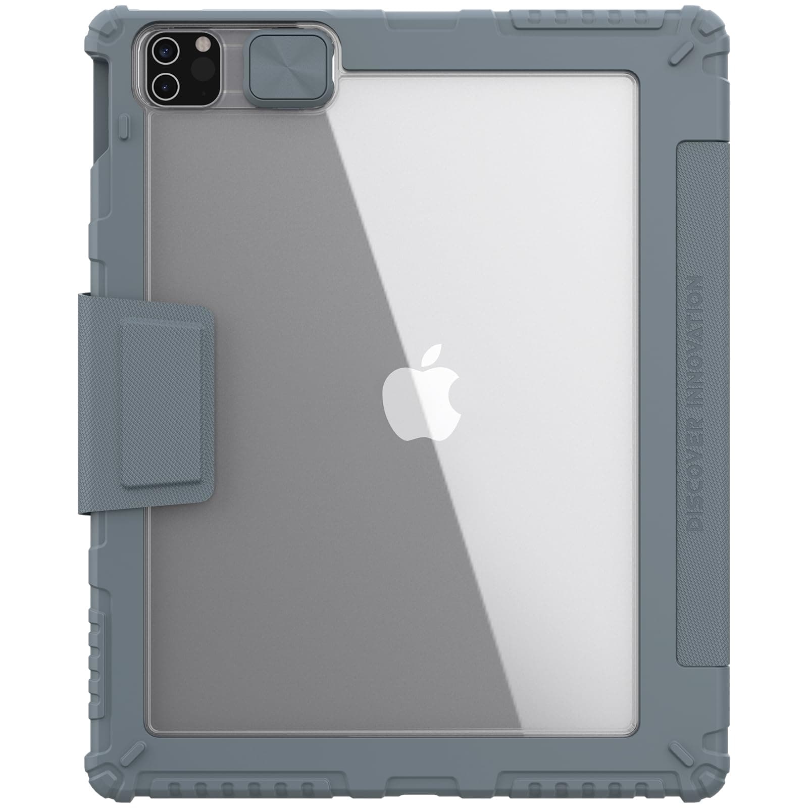 Калъф за таблет Nillkin Bumper Pro (57983103304), за Apple iPad Pro 11 M1 (2021)/Pro 11 (2020)/Air 4(2020), хибриден, удароустойчив, сив