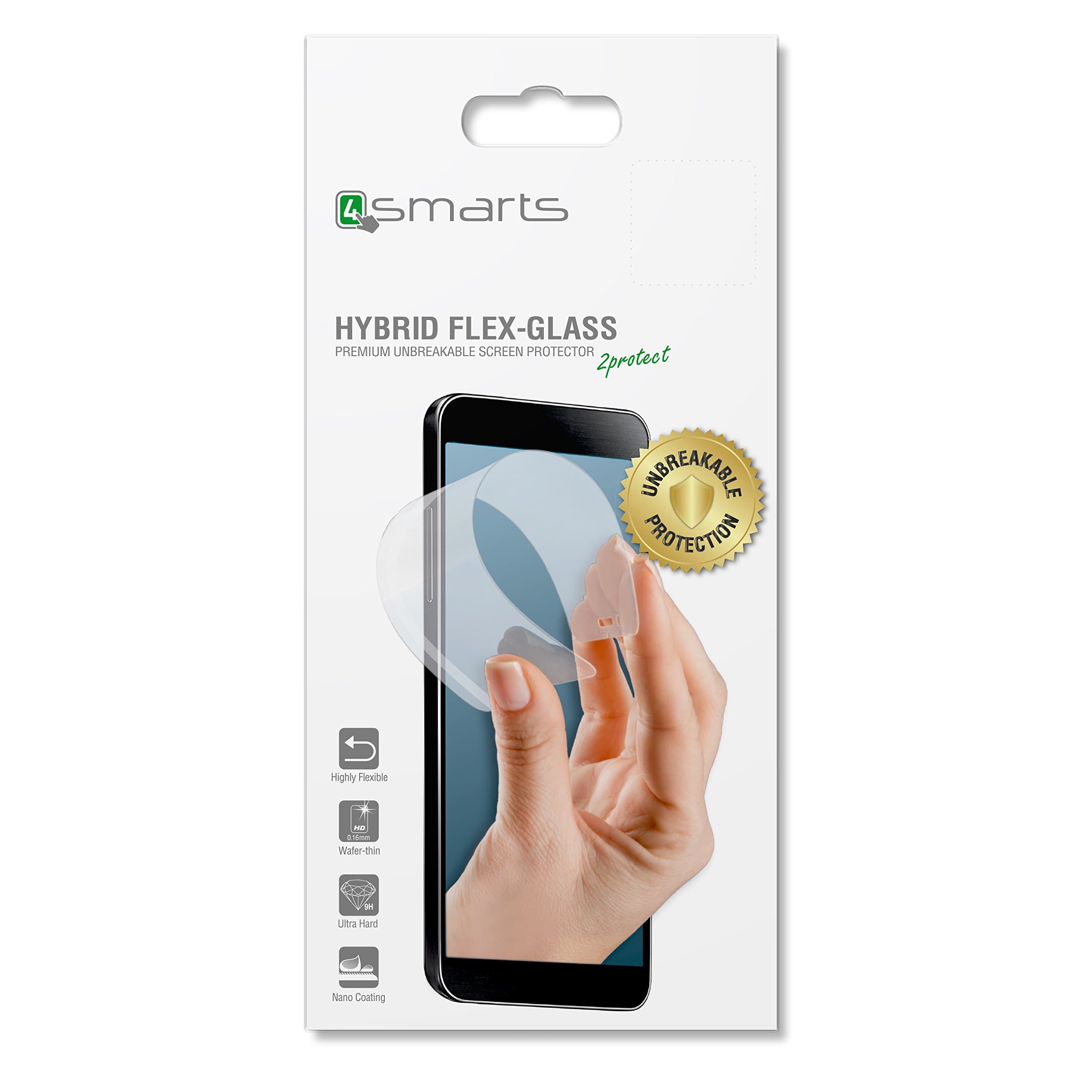Протектор от закалено стъкло /Tempered Glass/, 4Smarts, за Samsung Galaxy A3 (2017)