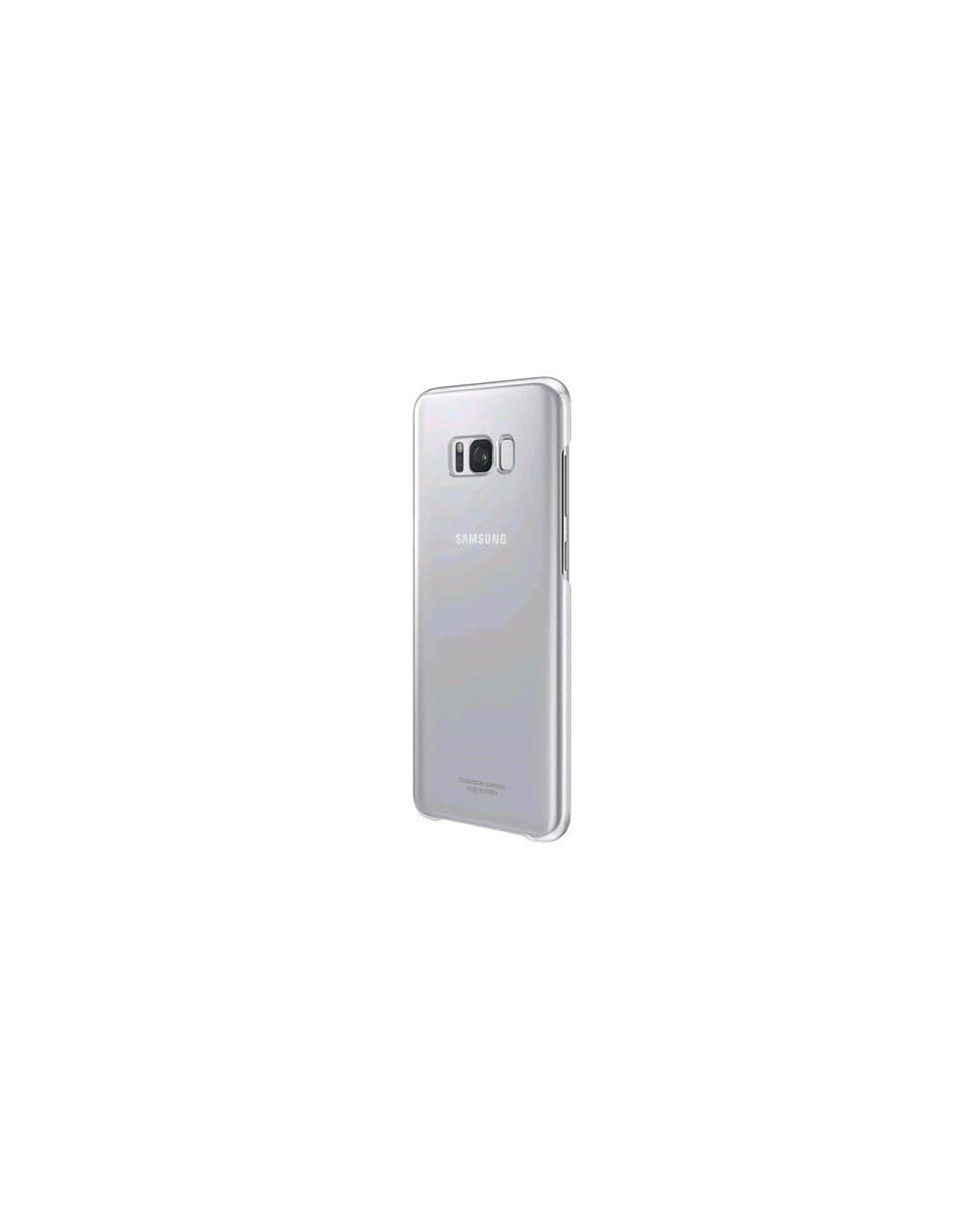 Калъф за Samsung Galaxy S8 Plus, страничен протектор с гръб, силиконов, Samsung Dream 2 Clear, сребрист