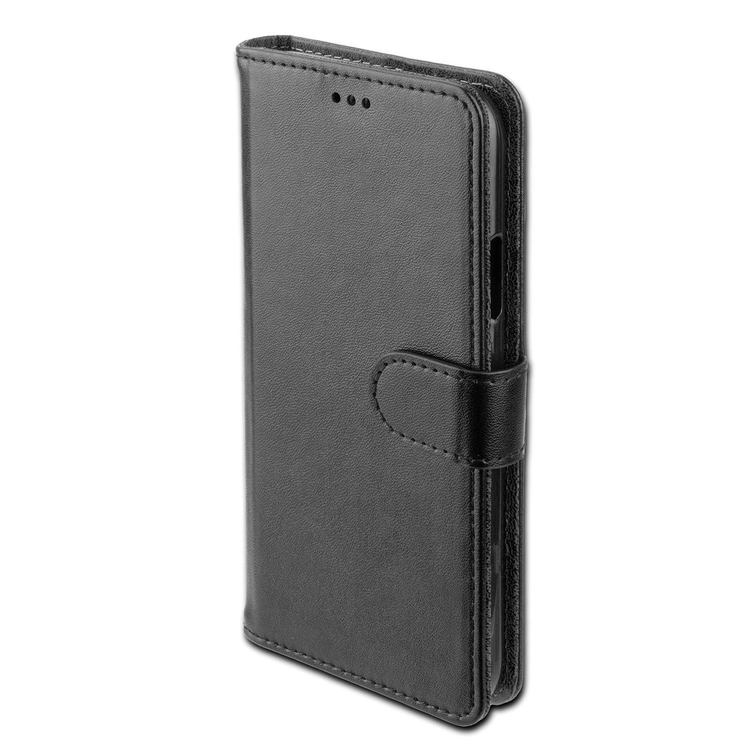 Калъф за Huawei P30, еко кожа, 4Smarts Premium Wallet case URBAN 4S467454, flip wallet, с поставка, черен