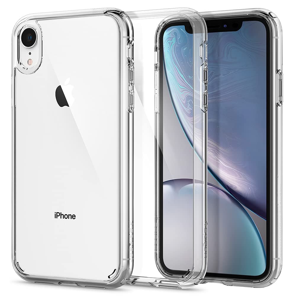 Калъф за Apple iPhone XR, хибриден, Spigen Ultra Hybrid 064CS24873, прозрачен