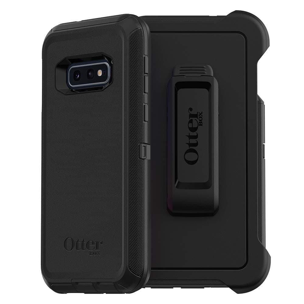 Калъф за Samsung Galaxy S10e, хибриден, Otterbox Symmetry 77-61537, удароустойчив, с поставка, черен