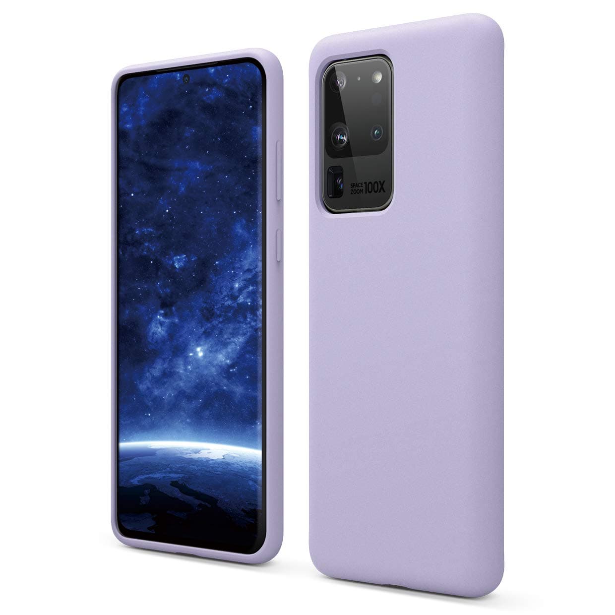 Калъф за Samsung Galaxy S20 Ultra, термополиуретанов, Elago Silicone EGS20SC69-LV, лилав