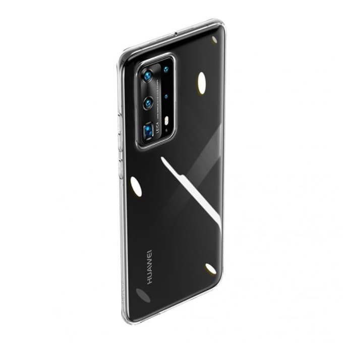 Калъф за Huawei P40 Pro, термополиуретанов, Baseus Simple (ARHWP40P-02), прозрачен
