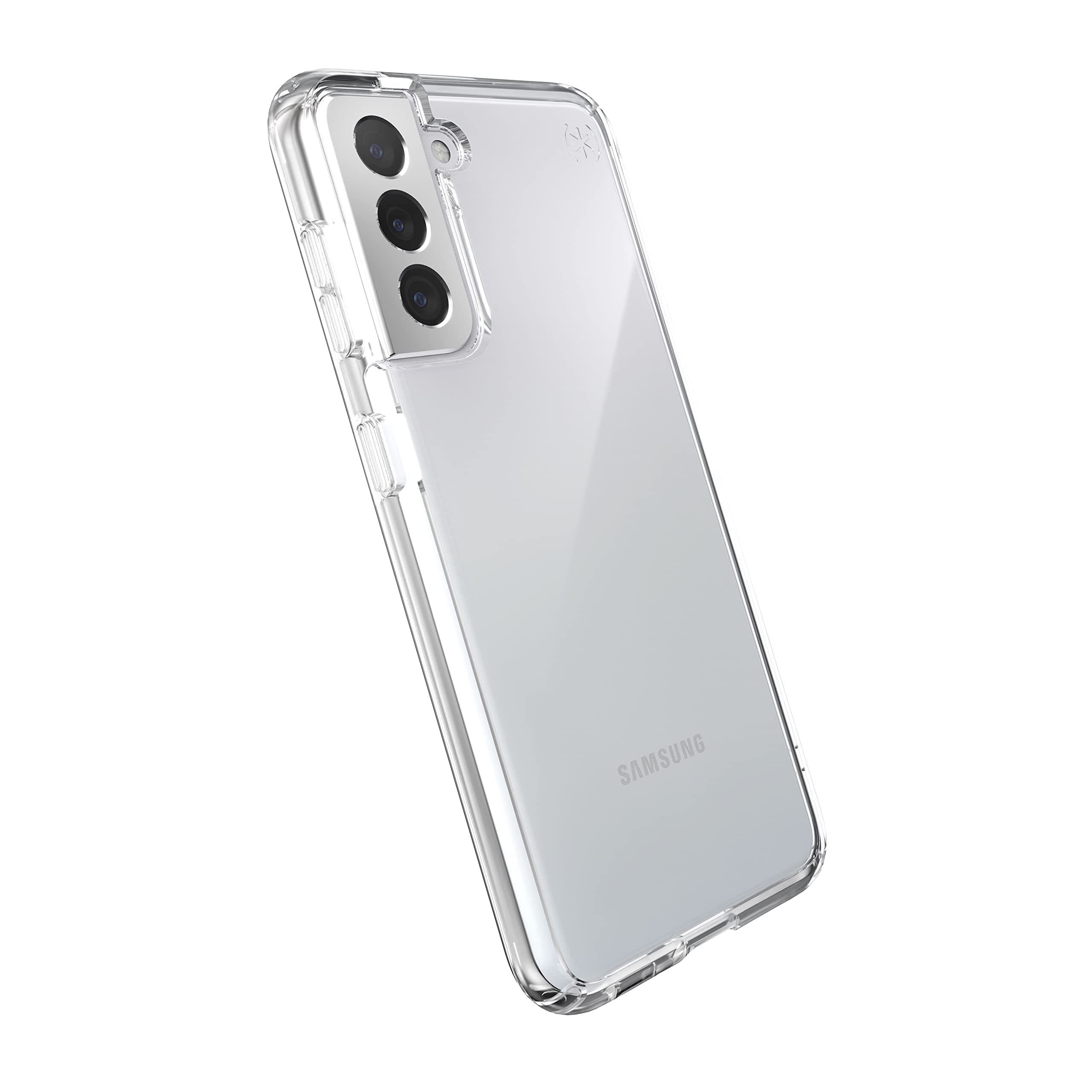 Калъф за Samsung Galaxy S21 5G, поликарбонатов, Speck PRESIDIO PERFECT-CLEAR (1398895085), удароустойчив, прозрачен