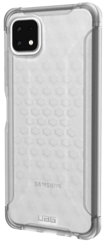 Калъф за Samsung Galaxy A22, удароустойчив, хибриден, Urban Armor Scout, бял