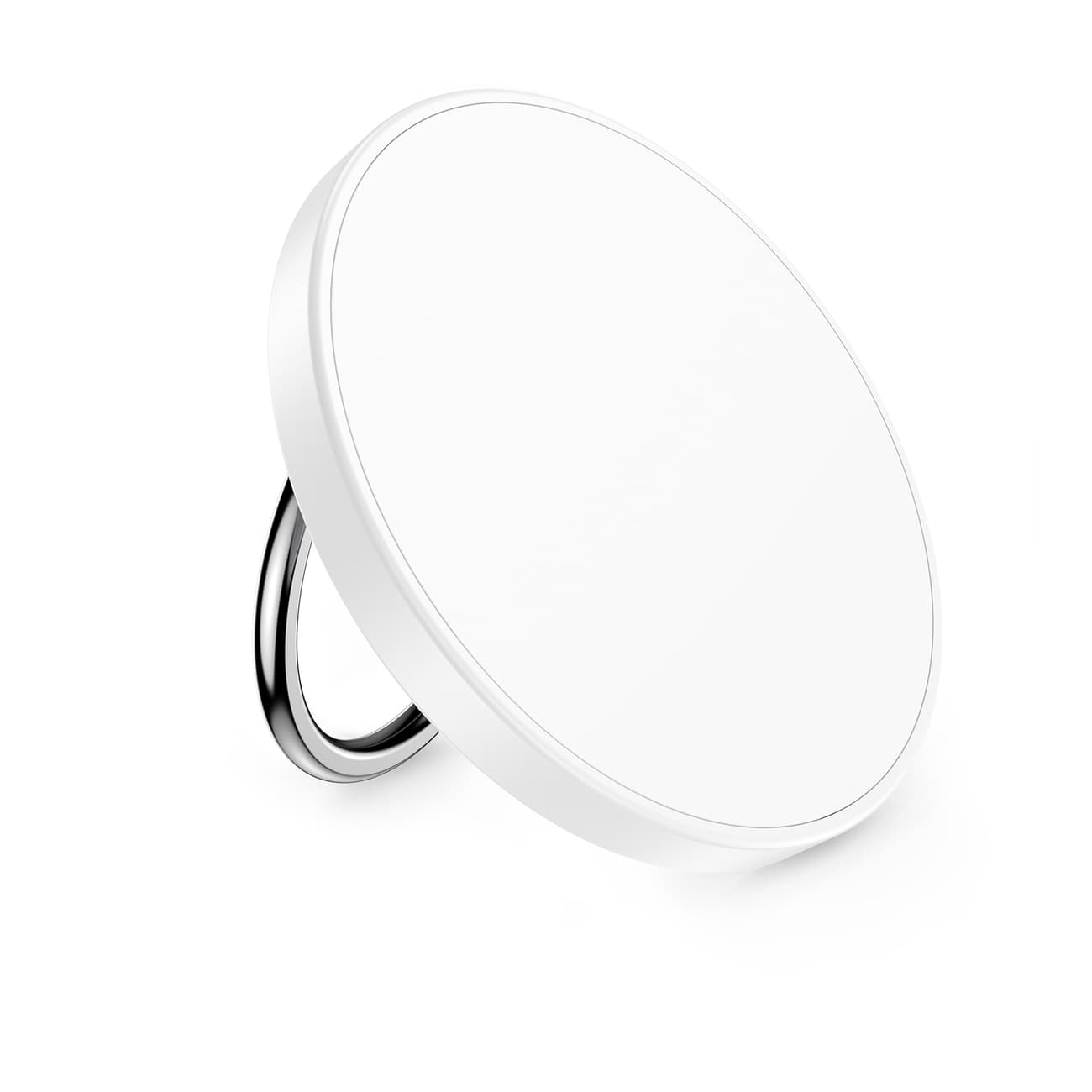 Поставка (пад) за безжично зареждане за iPhone с Magsafe - Choetech USB-C Magnetic Wireless Qi Charger Qi15W-A30 (бял)