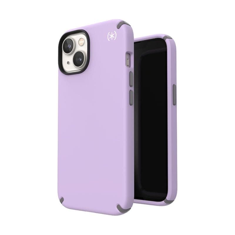 Калъф за Apple iPhone 14, Speck Presidio 2 Pro, антимикробно покритие, лилав